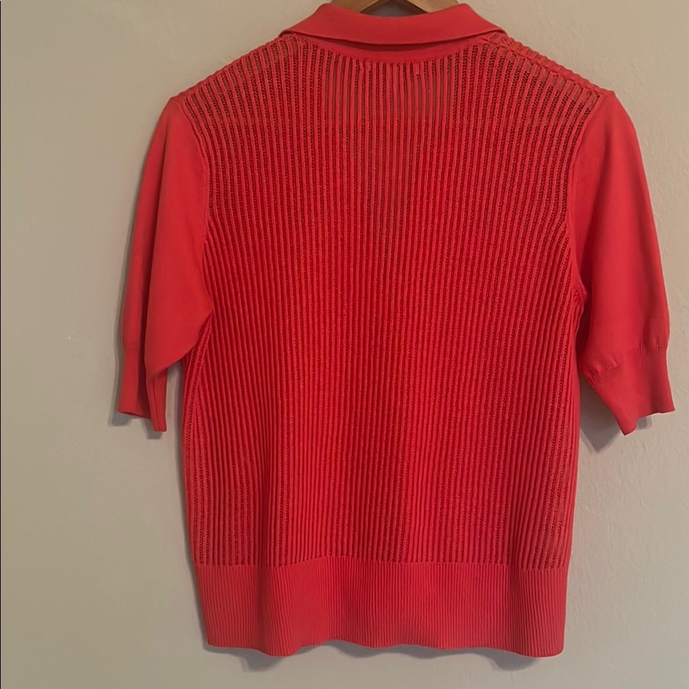 Joie Dorota Knit Short Sleeve Sweater. Size S - Picture 5 of 7